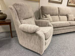 Picture of Roma 3 Seater Sofa and Chair in Vivo Putty Fabric