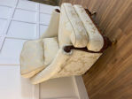 Picture of Stratford Chair in Ivory Damask Fabric