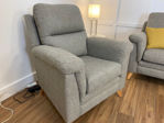Picture of Opal 2.5 Seater Low Back Sofa and High Back Chair in Ferrara 2442 Dijon Fabric