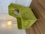 Picture of Sara Chair in Azzuro Lime Fabric